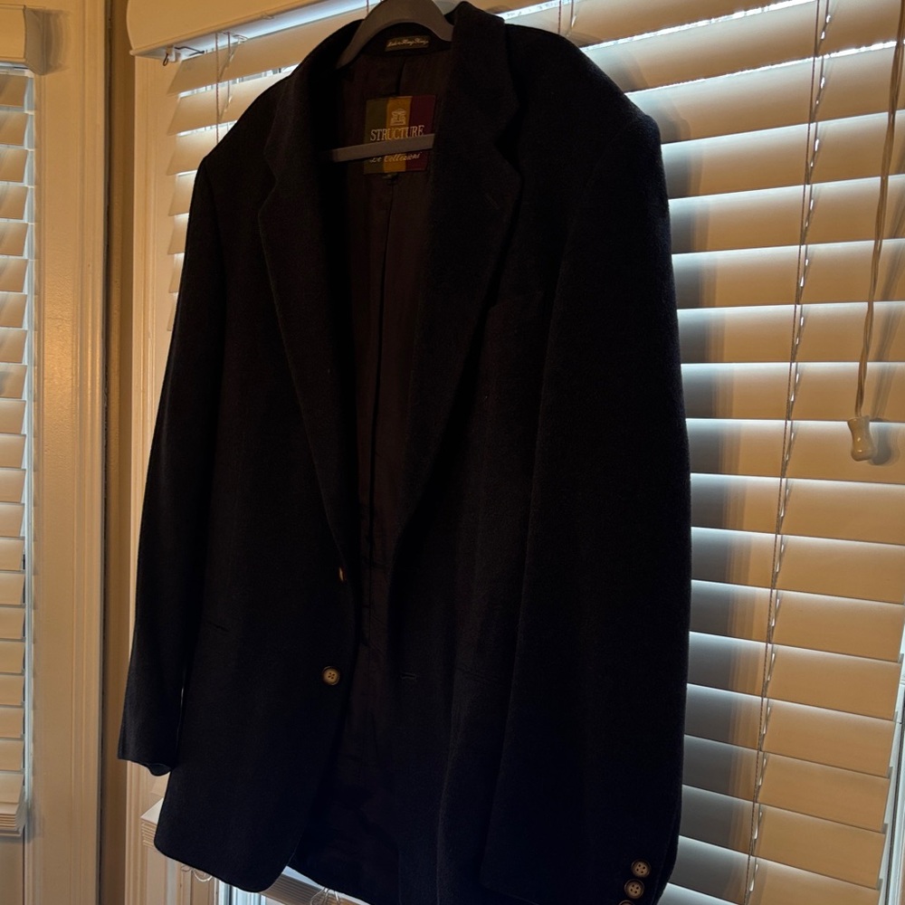 Structure Black wool blazer/Jacket